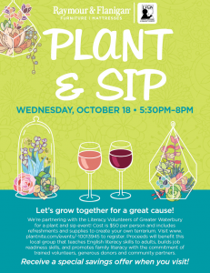 Plant & Sip w/ Raymour & Flanigan & PlantNite @ Raymour & Flanigan | Waterbury Showroom
